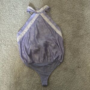 Free People 1 Thing Bodysuit Purple Size Small
